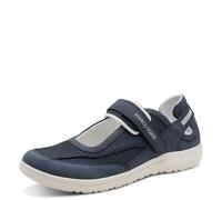 MARCO TOZZI Mocassins Femme Semelle Feel Me Amovible Doublure Douce Moderne, Bleu (Navy Comb), 37 EU