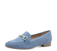 MARCO TOZZI Femme Damen Slipper 2-24212-42 Mocassin, Lt Blue Jeans, 37 EU