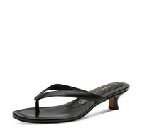 Marco Tozzi Mule Femme Cuir Semelle intérieure Feel Me Souple Doublure Douce Effet Cuir Queensize, Noir (Black), 39 EU