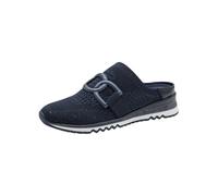 MARCO TOZZI Pantoufle femme semelle de confort Feel Me amovible moelleuse doublure douce Confortable, bleu (NAVY COMB), 36 EU