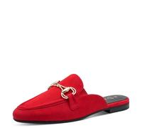 MARCO TOZZI Pantoufle Femme Semelle de Confort Feel Me Moelleuse Doublure Douce Stylé, Rouge (Cherry), 39 EU