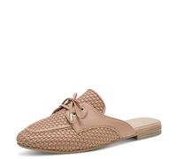 MARCO TOZZI Pantoufle femme Synthétique semelle de confort Feel Me moelleuse doublure douce Stylé, beige (CAPPUCCINO), 39 EU
