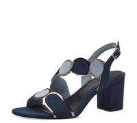 Marco Tozzi Sandale à talon by Guido Maria Kretschmer 2-28347-42 Femme Bleu marine 38 EU