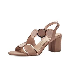 MARCO TOZZI Sandale à talon by Guido Maria Kretschmer 2-28347-42 Femme, Couleur Chair Comb, 40 EU