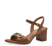 MARCO TOZZI Sandale à talon by Guido Maria Kretschmer 2-28363-42 Femme, Cognac, 41 EU