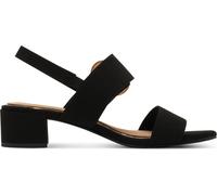 MARCO TOZZI Sandale femme chic confortable petit talon bloc 2-28202-44, Taille:38 EU, Couleur:Noir