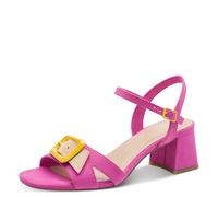 MARCO TOZZI Sandale femme semelle de confort Feel Me moelleuse doublure douce Été, rose (FUXIA COMB), 38 EU