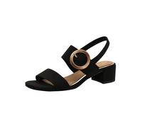 MARCO TOZZI Sandale femme chic confortable petit talon bloc 2-28202-44, Taille:40 EU, Couleur:Noir