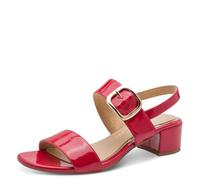 MARCO TOZZI Sandale femme semelle de confort Feel Me moelleuse Vegan doublure douce Stylé, rouge (RED PATENT), 40 EU