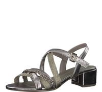 MARCO TOZZI Sandale pour femme avec talon, talon carré, semelle douce FEEL ME, idéale pour les affaires et les loisirs