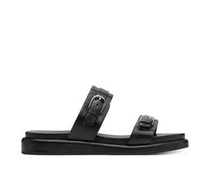Marco Tozzi - Sandales Ouvertes Décontractées - Femme - Chaussures - Noir - Taille: 37 EU