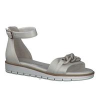 Marco Tozzi - Sandales Plates Beiges pour Femmes - Femme - Chaussures - Gris - Taille: 38 EU
