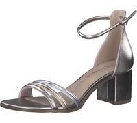 Marco Tozzi superbes sandales synthétiques pour femmes en rose métallisé, semelle intérieure Feel me souple, semelle extérieure flexible