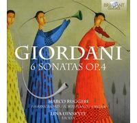 MARCO/UINSKYTE,LINA RUGGERI - 6 SONATAS OP.4 CD NEUF GIORDANO,TOMASSO