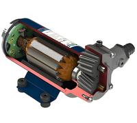 Marco UP10-P Pompe haute pression 7 bars 12 V avec roues polymères pour charge continue Pompe de transfert puissante 18 l/min Particulièrement adaptée pour la pulvérisation haute pression Pompe de