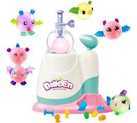 MARCONNI Kit pour enfant pour créer des personnages avec ballons | Gonfleur manuel + 60 ballons + 90 autocollants + accessoires | Jouet créatif pour enfants | activité éducative et amusante