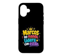 Marcos no Manda, lidera Con Estilo Coque pour iPhone 16