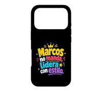 Marcos no Manda, lidera Con Estilo Coque pour iPhone 17 Pro