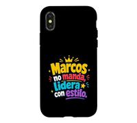 Marcos no Manda, lidera Con Estilo Coque pour iPhone X/XS