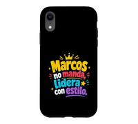 Marcos no Manda, lidera Con Estilo Coque pour iPhone XR