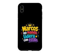 Marcos no Manda, lidera Con Estilo Coque pour iPhone XS Max