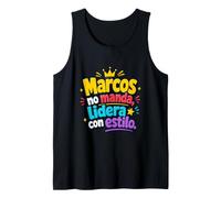 Marcos no Manda, lidera Con Estilo Débardeur