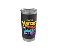 Marcos no manda, lidera con estilo Gobelet isotherme en acier inoxydable double paroi