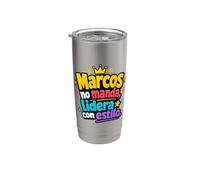Marcos no manda, lidera con estilo Gobelet isotherme en acier inoxydable double paroi