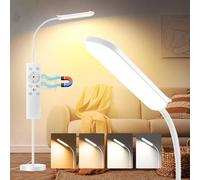 marctronic Lampadaire Blanc 18W 1800 LM, Dimmable LED Lampe de Sol 2700K à 6500K Températures de Couleur avec Télécommande et Contrôle Tactile et 1H Minuterie, Lampadaire Haut pour Salon Chambre