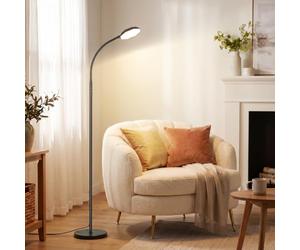 marctronic Lampadaire LED Sur Pied 18W 1800LM Dimmable Lampadaire Liseuse avec Télécommande pour Salon Chambre Bureau
