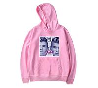 Marcus and Martinus Sweat à Capuche Unisex Homme Dame Impression Manche Longue Hoodie Poche Sweatshirt Casual Pullover Hiver