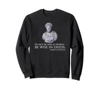 Marcus Aurelius - Citation de philosophie stoïque sur la Sagesse Sweatshirt