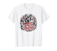 Marcus Aurelius et Faustina Le Jeune stoïcisme T-Shirt Graphique avec Valeur, Homme, Blanc, S