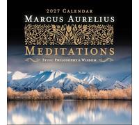 Marcus Aurelius Meditations 2027 Wall Calendar: Stoic Philosophy and Wisdom