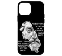 Marcus Aurelius Philosophie stoïcienne Citation du philosophe romain Coque pour iPhone 12 mini