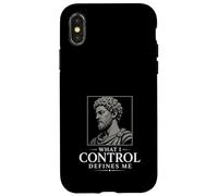 Marcus Aurelius Stoïcisme Philosophie stoïcienne Philosophe Romain Coque pour iPhone X/XS
