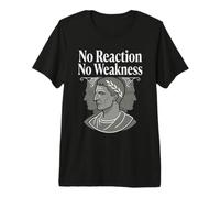 Marcus Aurelius Stoïcisme Philosophie stoïcienne Philosophe Romain T-Shirt Haut de Gamme