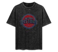 Marcus Morris 13 Detroit Logo Pistons Unisex T-Shirt Black Mens Top Tee L