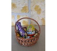 Marcus Panier de Pâques tressé à la main en osier pour enfant Panier à provisions Panier à champignons Panier de présentation Panier à linge Panier à linge Panier à pinces à linge
