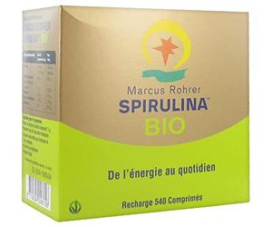 Marcus Rohrer Spirulina Bio 540 Comprimés