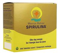 Marcus Rohrer Spirulina Énergie Et Résistance Recharge 540 Comprimés