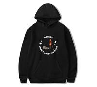 Marcus The Worm Merch Sweat à capuche à manches longues avec personnage Robert I Don't Like This Rock Unisexe, Noir , S