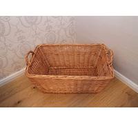 Marcus´ Weidenhandel Panier à linge en osier en 4 variantes (n° 2 = 60 cm)