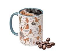 Marcus Worm Meme Tasse | Tasse à café Marcus Merch 11 oz | Nouveauté Worm Robert Help Tasses à café en céramique Texture en relief 3D | Tasses à lait thé humoristiques Internet cadeau mème pour amis