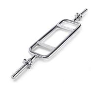 Marcy Barre Triceps solide chromée pour haltérophilie et bodybuilding IRBB-34T