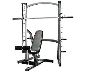 Marcy Sm1000 Deluxe, Smith Machine Unisexe, Gris, M