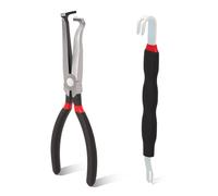 Mardatt Lot de 2 pinces à tronçonner électriques, double connecteur automobile, séparateur droit, kit d'outils pour capteurs de flux d'air, éclaboussures de carburant