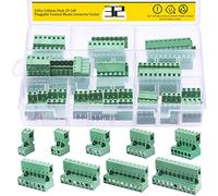Mardatt Lot de 32 blocs de bornes enfichables 2/3/4/5/6/7/8/9 broches - Grille de 5 mm - Montage PCB - Connecteurs à vis - Connecteurs mâles et femelles