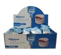 Mardel - Boîte de 36 mini Alfajores au lait (22 g c/u) | trempés dans du chocolat blanc | Délices argentins gourmands | Bouchées individuelles à offrir ou à partager avec chaleur artisanale
