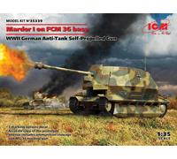 Marder I on FCM 36 base WWII German Anti-Tank Self-Propelled Gun